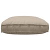 vidaXL Pallet Cushion for suitable for Seat Taupe 47.2" x 31.5" x 4.7