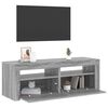 vidaXL TV Cabinet Gray sonoma Engineered wood Standard Modern