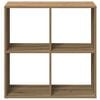 vidaXL Room Divider Bookcase Artisan oak Engineered wood
