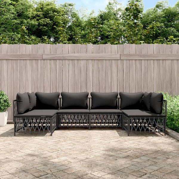 vidaXL Garden Lounge Set Anthracite