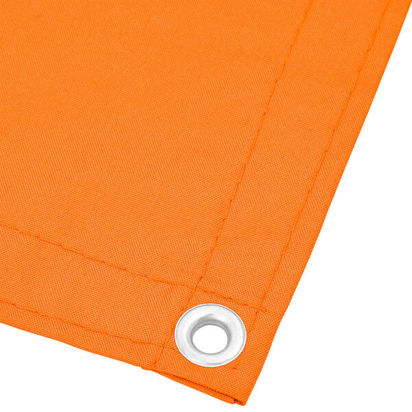vidaXL Balcony Screen Orange 75x700 cm 100% Polyester Oxford