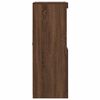 vidaXL Sideboard Brown oak Engineered wood Medium Sideboard