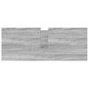 vidaXL Bathroom Sink Cabinet Grey Sonoma Engineered wood, steel