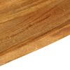 vidaXL Table Top Oak finish Solid mango wood Medium Durable Table Top