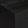 vidaXL Bathroom Sink Cabinet Black Engineered wood Medium