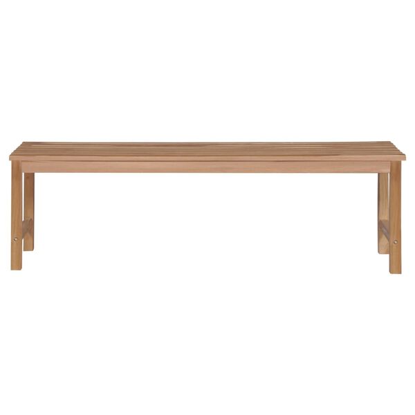 vidaXL Patio Bench 59.1" Solid Teak
