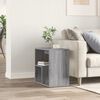 vidaXL Side Table Grey Sonoma Engineered wood Small Side Table