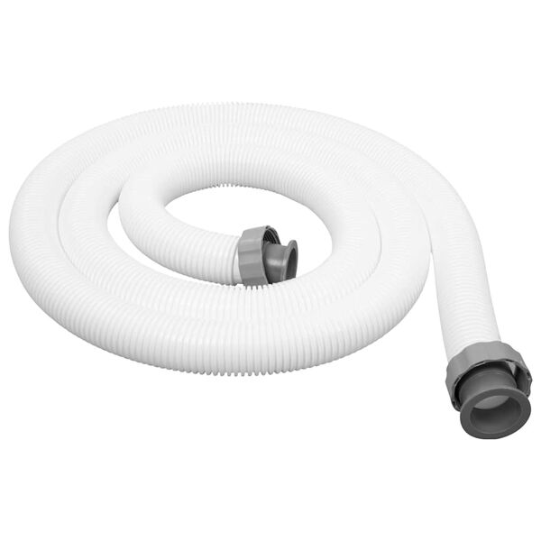 Bestway Hose White PP, PE 9.8 ft length Hose Cylindrical Hoses