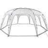 vidaXL Party Tent Grey Waterproof
