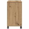 vidaXL Side Table artisan oak 50 x 30 x 55 cm Engineered wood