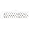 vidaXL Willow Trellis Fences 5 pcs 70.9"x11.8"
