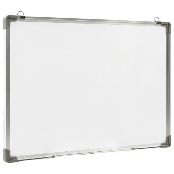 vidaXL Magnetic Dry-erase Whiteboard White 35.4x23.6" Steel
