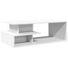vidaXL Coffee Table White Engineered wood 40.2 x 21.7 x 13.8 in