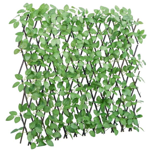 vidaXL Artificial Ivy Trellis Expandable Green 70.9x25.6"
