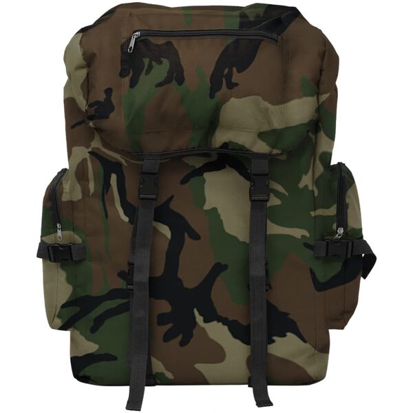 vidaXL Army-Style Backpack 17.2 gal Camouflage