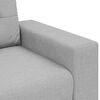 vidaXL Sofa Cloud Grey 62.99 x 30.31 x 32.28 in Fabric