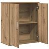 vidaXL Sideboard 2 pcs Artisan Oak 23.62 x 12.20 x 27.56 in