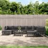 vidaXL Garden Lounge Set Anthracite