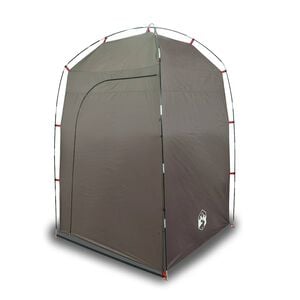vidaXL Shower Tent Brown Waterproof