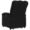 vidaXL Electric Stand Up Massage Recliner Chair Black