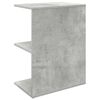 vidaXL Bedside Table Set of 2 Concrete Grey Engineered Wood Bedside Table