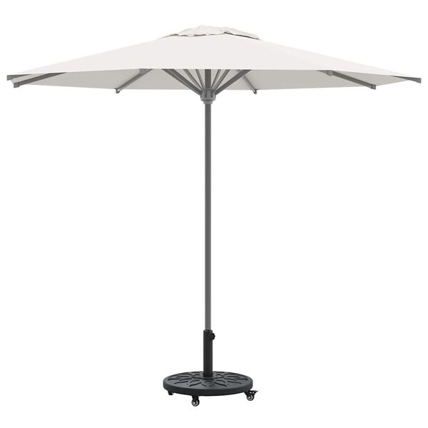 vidaXL Parasol Base Black &Oslash;38-48 mm Polyethylene, concrete, and iron