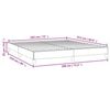 vidaXL Bed Frame White
