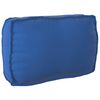 vidaXL Pallet Cushion for Backrest Royal blue 27.6" x 15.7" x 4.7