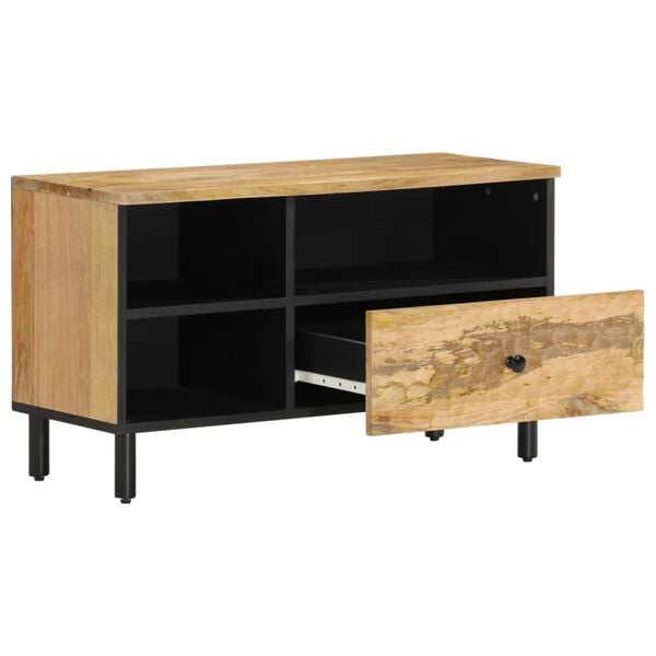 vidaXL TV Cabinet Natural wood finish