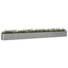 vidaXL Planter Light Grey 480 x 50 x 45 cm Galvanised Steel