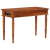 vidaXL Desk with Drawer 43.3"x19.7"x29.9" Solid Wood Acacia