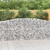 vidaXL Gabion Basket Set of 6 Silver Galvanized iron Large