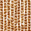 vidaXL Fly Curtain Ochre and White 39.4x90.6" Chenille