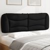 vidaXL Headboard Cushion Black 100% polyester 63 in