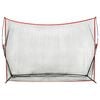 vidaXL Golf Hitting Net 140.2"x36.4"x84.6" Metal