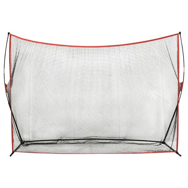 vidaXL Golf Hitting Net 140.2"x36.4"x84.6" Metal