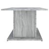 vidaXL Coffee Table Grey Sonoma Engineered Wood 40.2 x 21.9 x 15.7 in