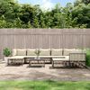 vidaXL Garden Lounge Set Set of 10 Anthracite