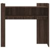 vidaXL Console Table Brown Oak Engineered Wood Medium Console Table