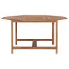 vidaXL Dining Table Teak Brown Solid Teak Wood Large Durable