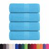 vidaXL Soap Towel Set of 4 Turquoise 100% Cotton Small Soap Towel