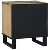 vidaXL Bedside Cabinet 2 pcs Brown 15.75 x 12.99 x 18.11 in