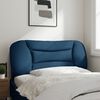 vidaXL Headboard Cushion Blue 100% polyester 39.4 in Headboard Cushion