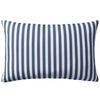 vidaXL Outdoor Pillow Set of 2 Navy Polyester fabric with 1 lb PP filling