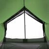 vidaXL Camping Tent 2-Person Green Waterproof