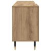 vidaXL TV Cabinet Artisan oak 59.06 x 11.81 x 19.69 in Engineered wood