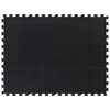 vidaXL Rubber Floor Tile Black 0.47" 35.4"x47.2"