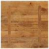 vidaXL Table Top 31.5"x31.5"x1" Square Solid Wood Mango