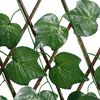 vidaXL Artificial Grape Leaf Trellis Expandable Green 74.8x23.6"