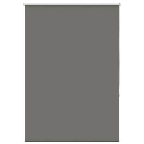 vidaXL Roller Blind Grey Polyester, Aluminum 39.4 in wide x 59.1 in tall